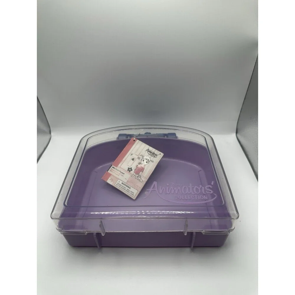 Disney Pixar Animators’ Collection Boo Mini Doll Playset Case Purpl